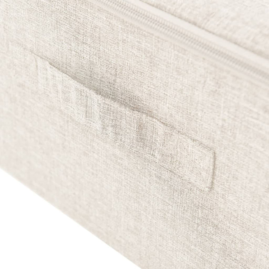 Opbergbox 70X40X8 Cm Stof Kleurig 1 Crème