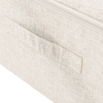 Opbergboxen 70X40X8 Cm Stof Kleurig 1 2 Crème