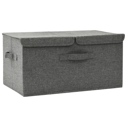 Opbergbox 50X30X25 Cm Stof Kleurig 1 Antraciet