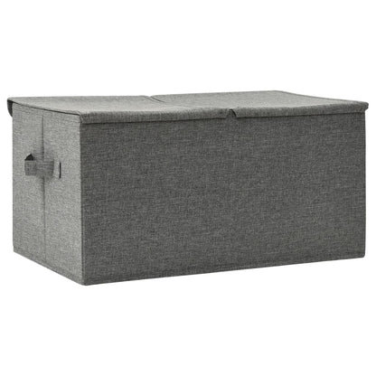 Opbergbox 50X30X25 Cm Stof Kleurig 1 Antraciet