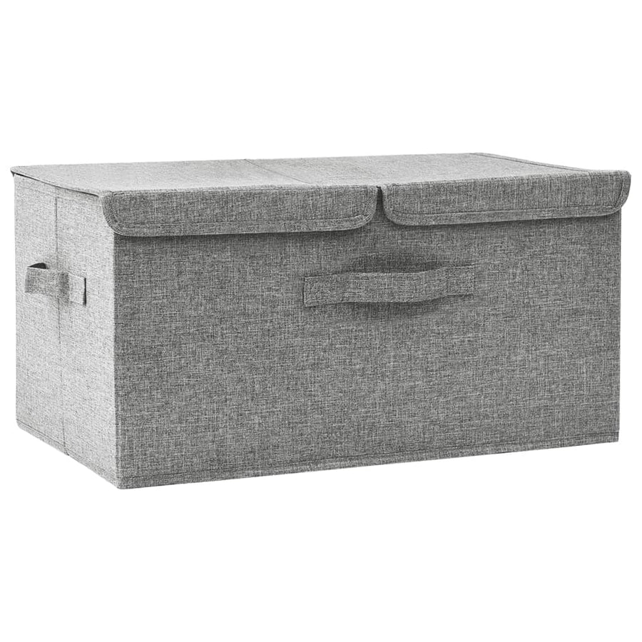 Opbergbox 50X30X25 Cm Stof 1 Grijs