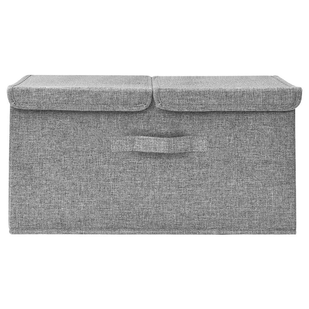 Opbergbox 50X30X25 Cm Stof 1 Grijs
