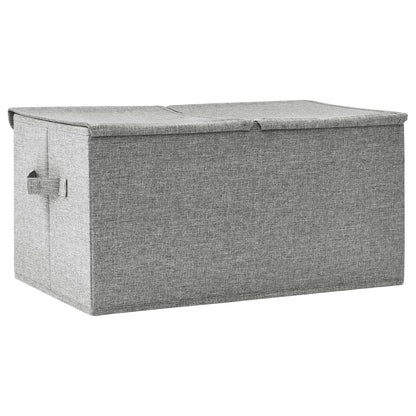Opbergbox 50X30X25 Cm Stof 1 Grijs