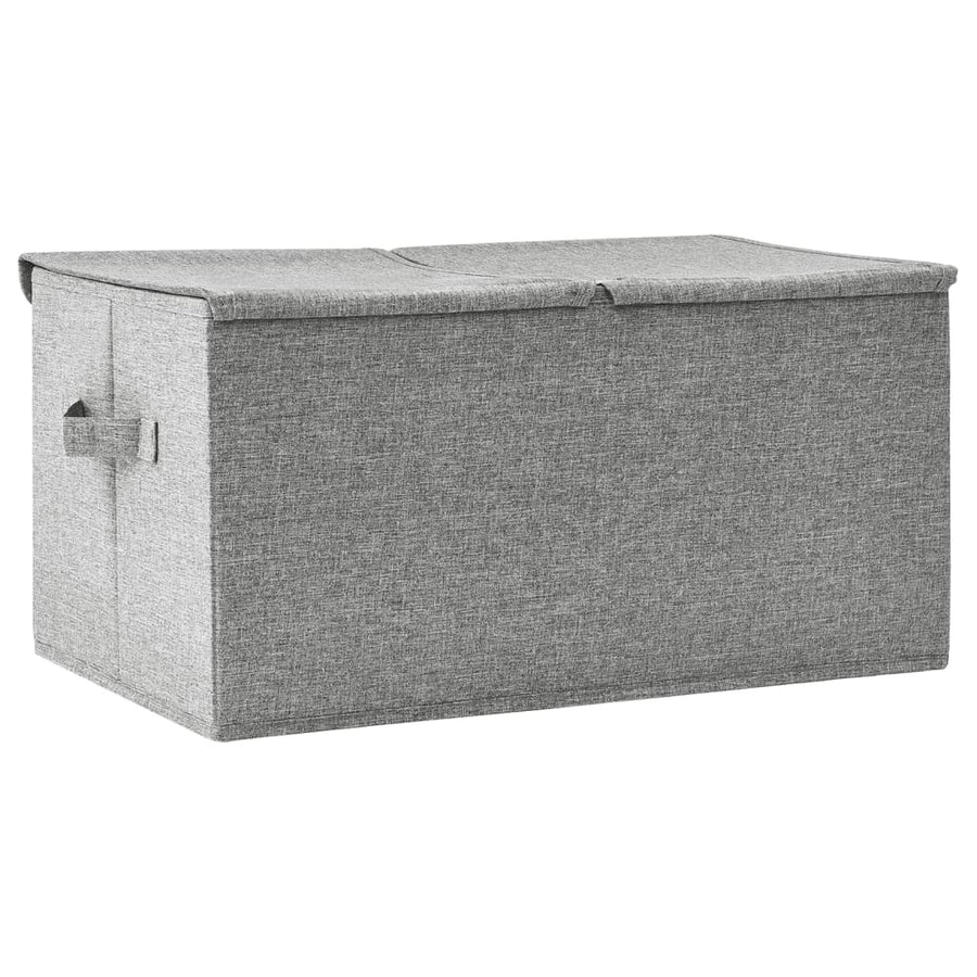 Opbergbox 50X30X25 Cm Stof 1 Grijs