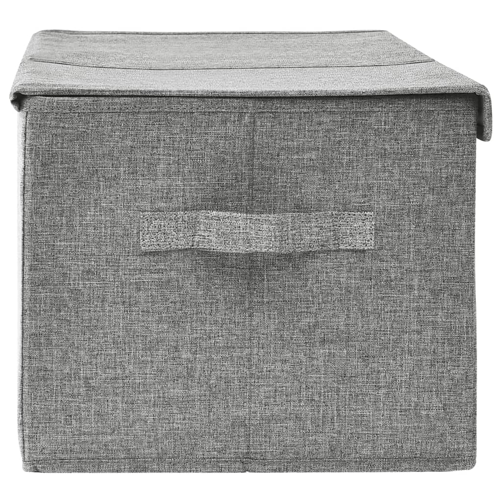 Opbergbox 50X30X25 Cm Stof 1 Grijs