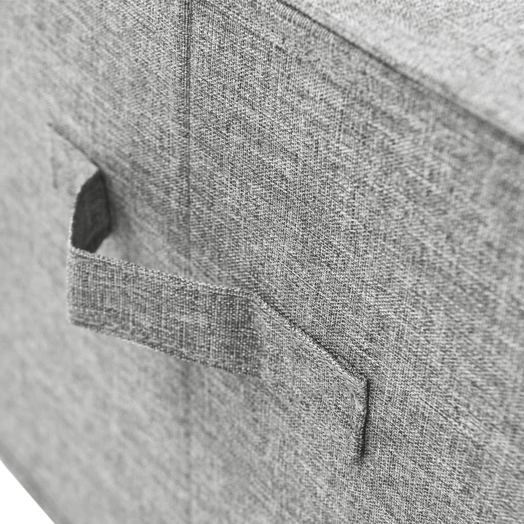 Opbergboxen 50X30X5 Cm Stof 1 2 Grijs