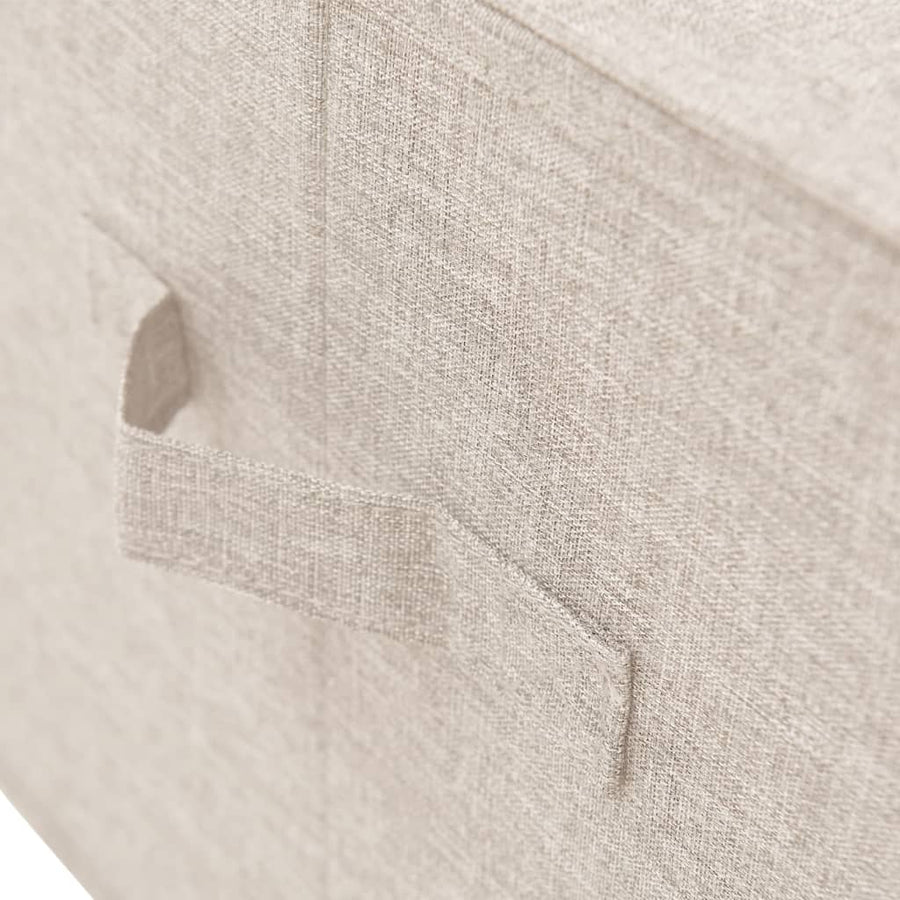 Opbergbox 50X30X25 Cm Stof Kleurig 1 Crème