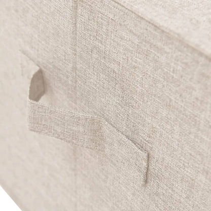 Opbergboxen 50X30X5 Cm Stof Kleurig 1 2 Crème