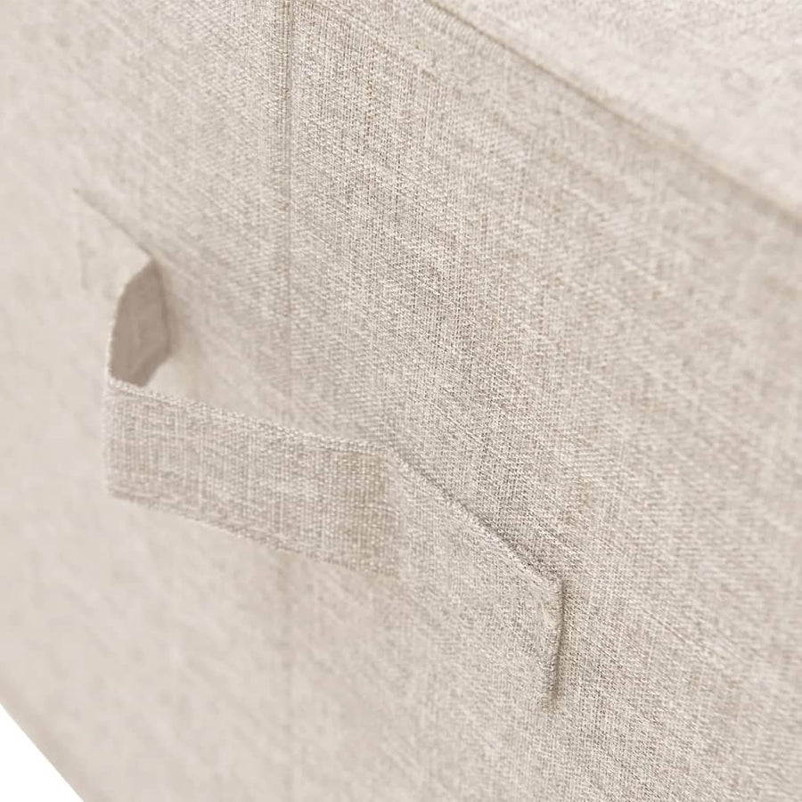 Opbergboxen 50X30X5 Cm Stof Kleurig 1 2 Crème