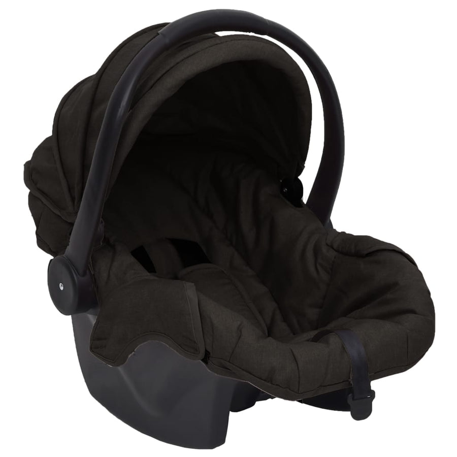 Kinderwagen Staal Kleurig En Zwart Antraciet 3-in-1