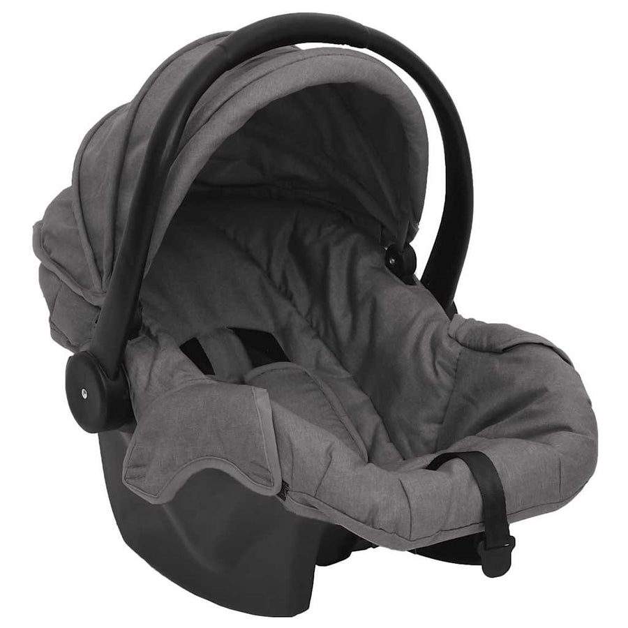 Kinderwagen 3-In-1 Staal Lichtgrijs