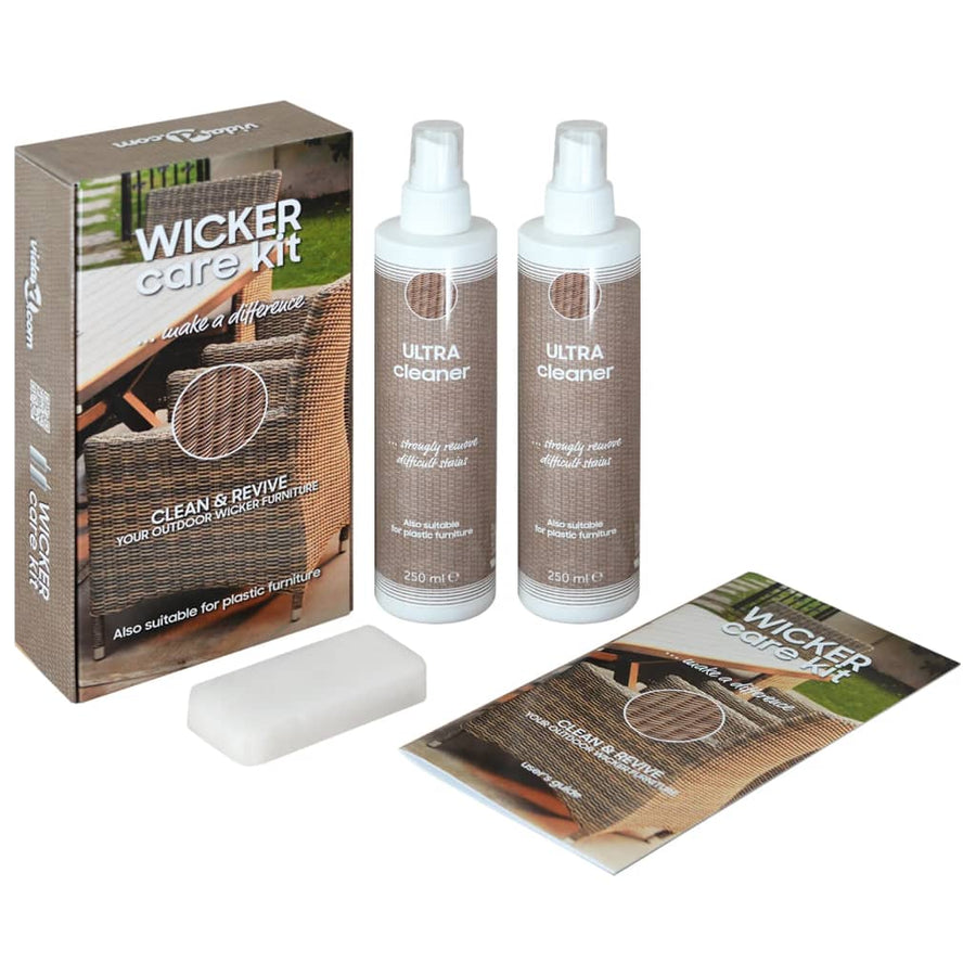 Voor Tuinmeubelen 2X250 Ml Rattan-en-textileenonderhoudsset