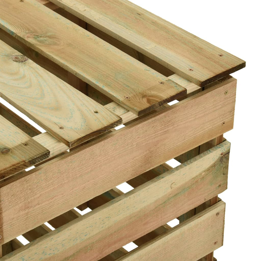 Tuincompostbakken 80X50X100 Cm Geïmpregneerd Grenenhout 3