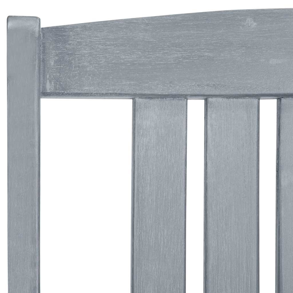 Tuinstoelen 6 St Met Kussens Massief Acaciahout Grijs 6