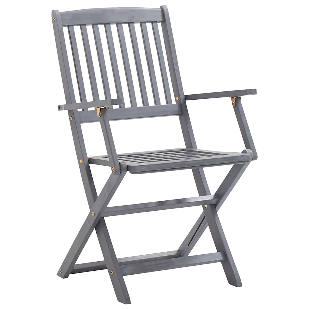 Tuinstoelen Inklapbaar Met Kussens Massief Acaciahout 8