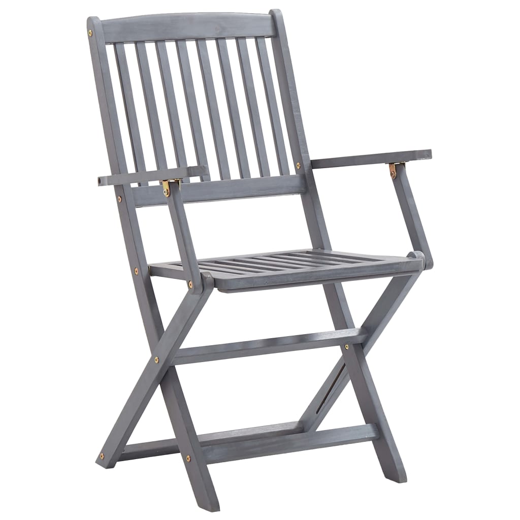 Tuinstoelen Inklapbaar Met Kussens Massief Acaciahout 8