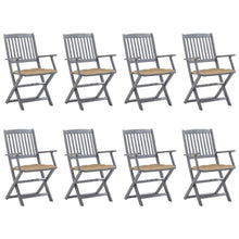 Tuinstoelen Inklapbaar Met Kussens Massief Acaciahout 8
