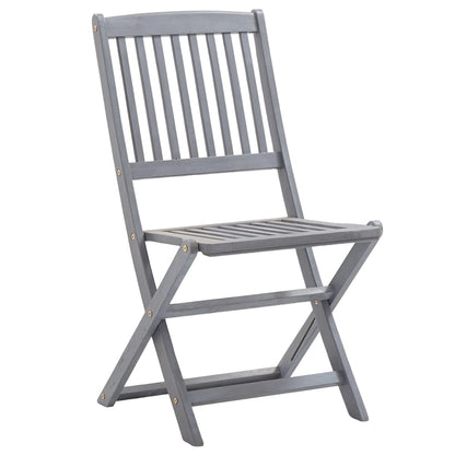 Tuinstoelen Inklapbaar Met Kussens Massief Acaciahout 8 Taupe
