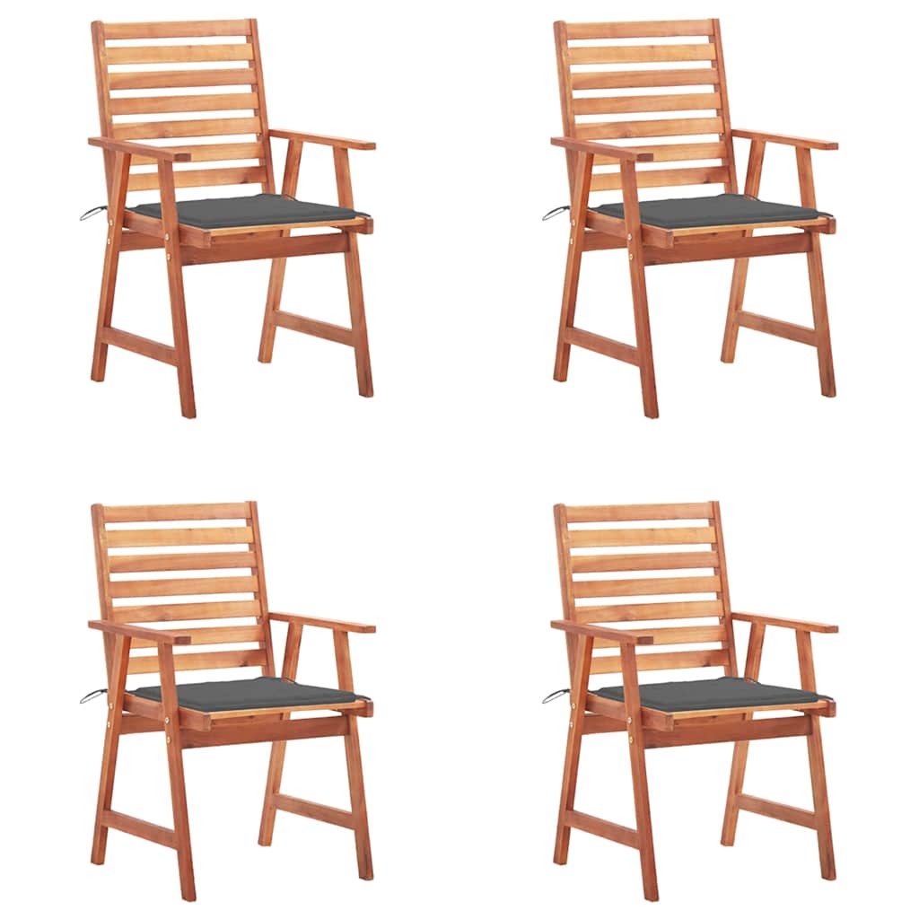 Tuinstoelen Met Kussens Massief Acaciahout 4