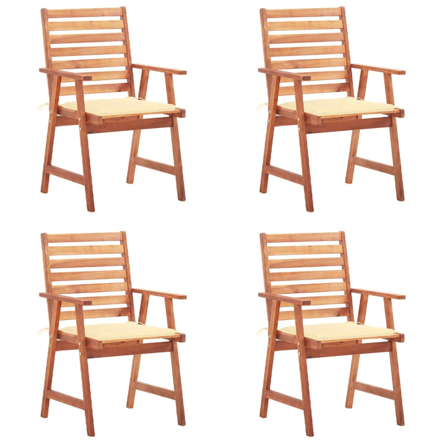 Tuinstoelen Met Kussens Massief Acaciahout 4