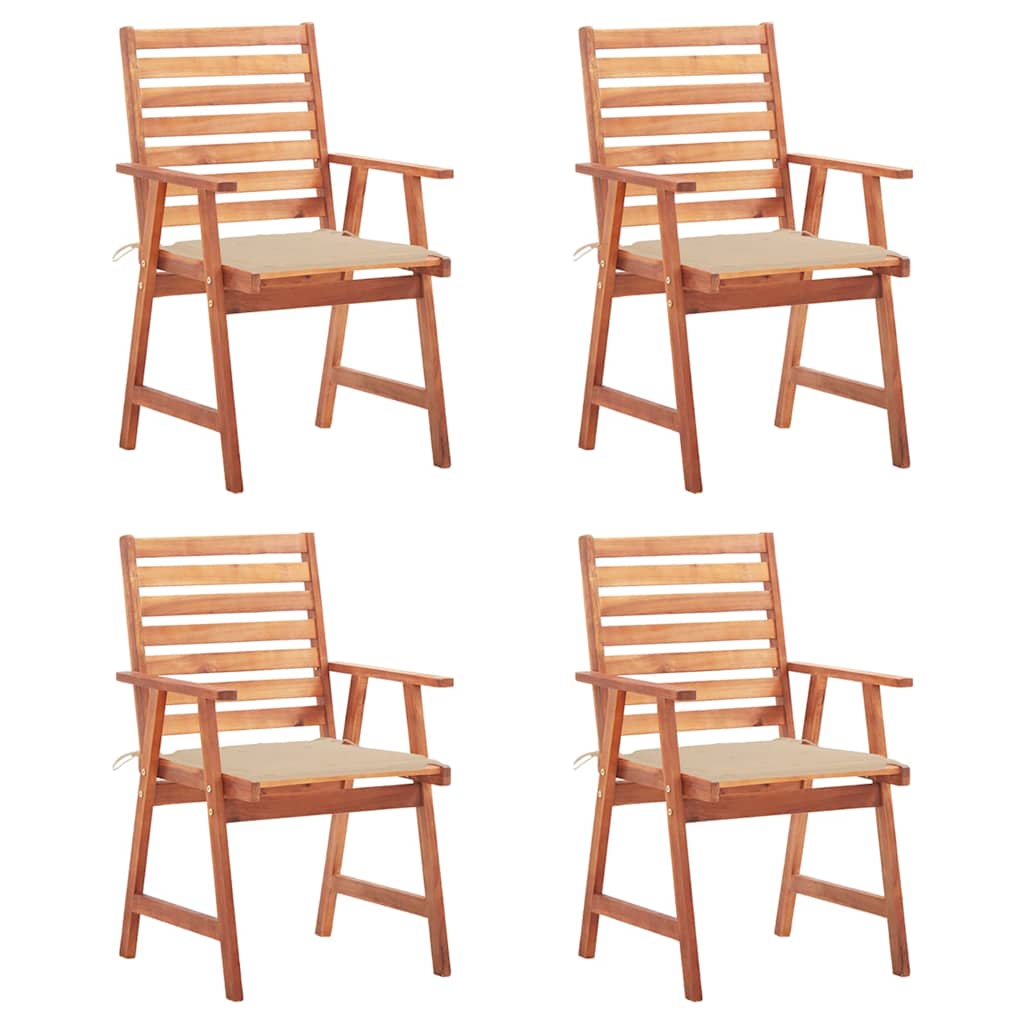 Tuinstoelen Met Kussens Massief Acaciahout 4