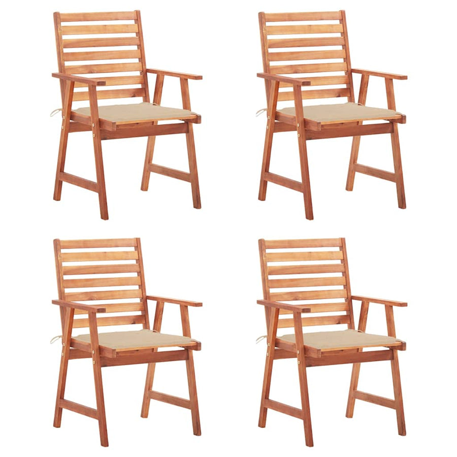 Tuinstoelen Met Kussens Massief Acaciahout 4