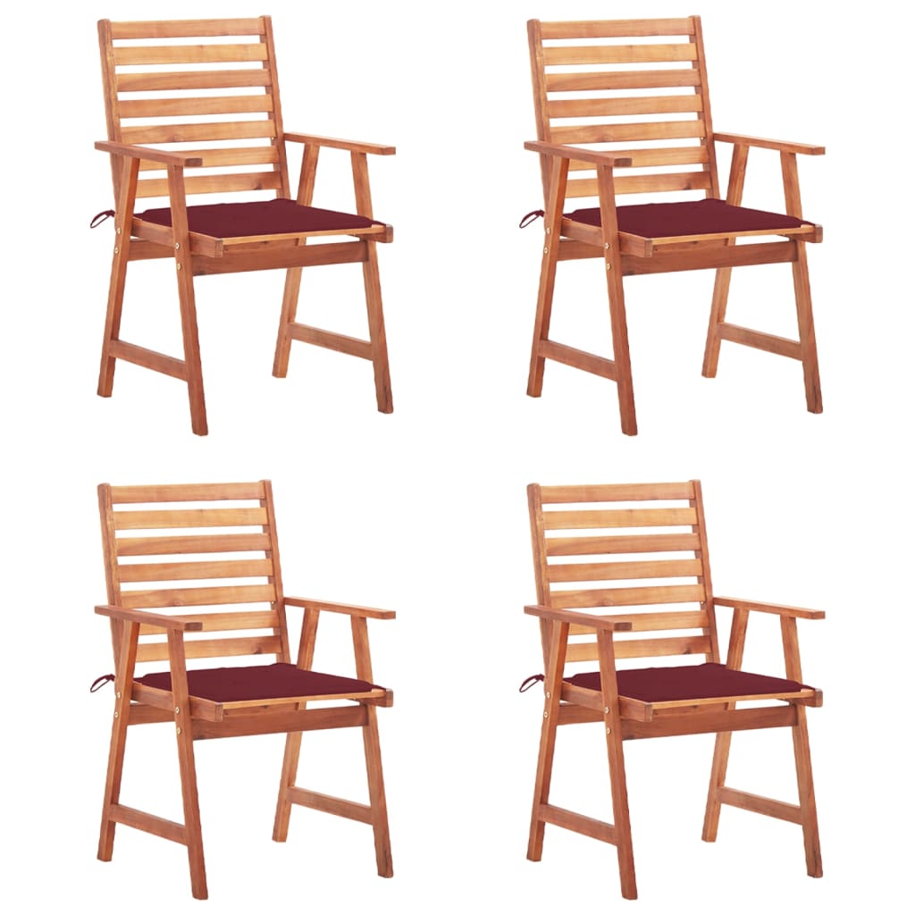 Tuinstoelen Met Kussens Massief Acaciahout 4