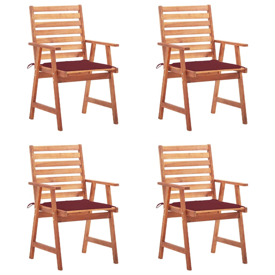 Tuinstoelen Met Kussens Massief Acaciahout 4