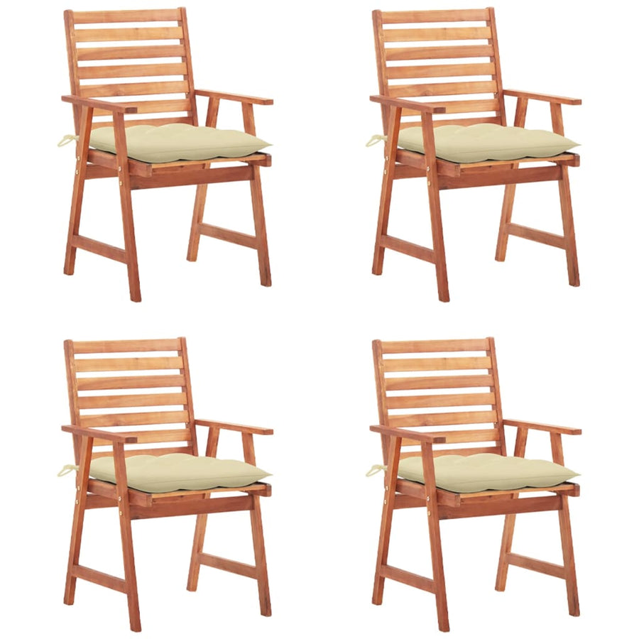 Tuinstoelen Met Kussens Massief Acaciahout 4