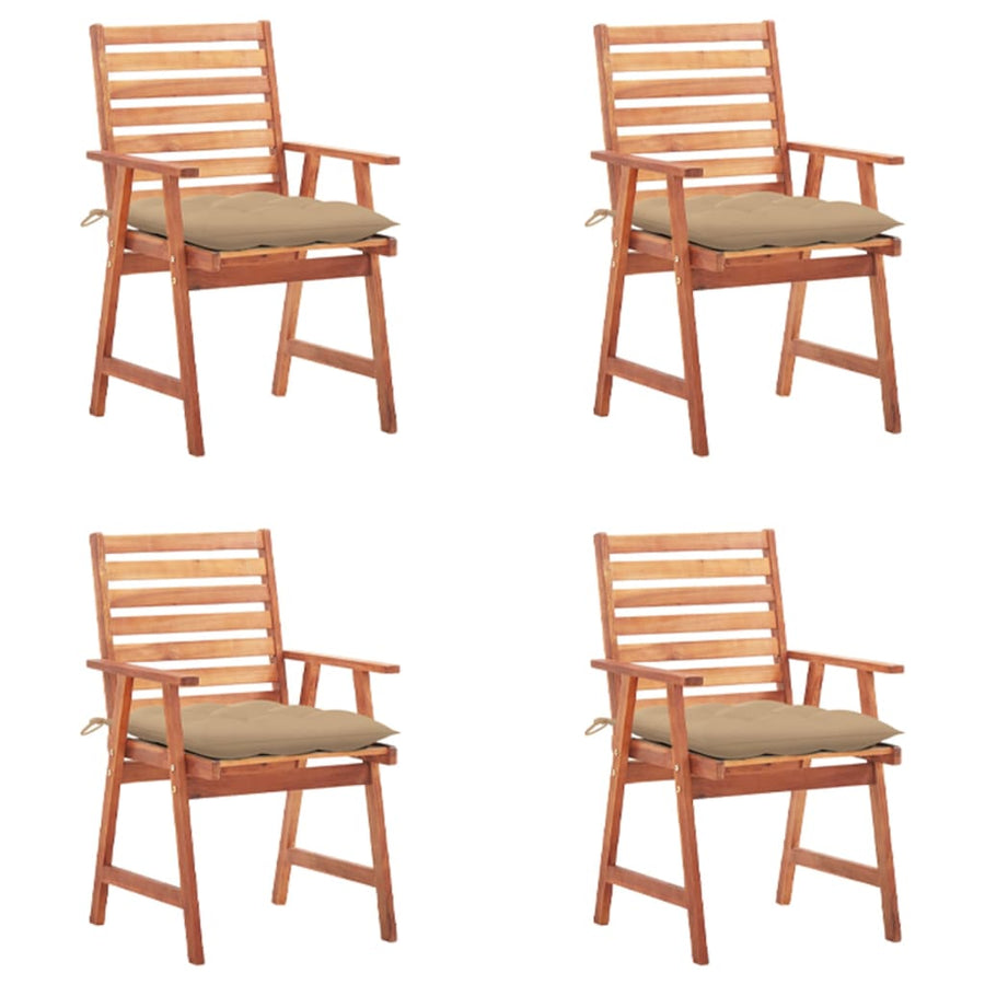 Tuinstoelen Met Kussens Massief Acaciahout 4