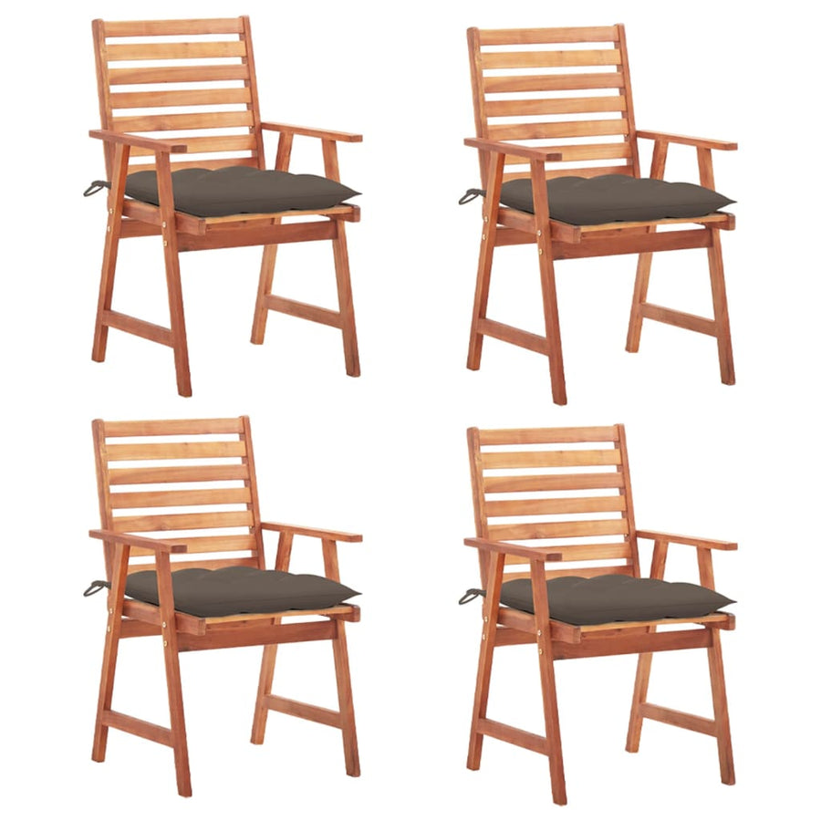 Tuinstoelen Met Kussens Massief Acaciahout 4