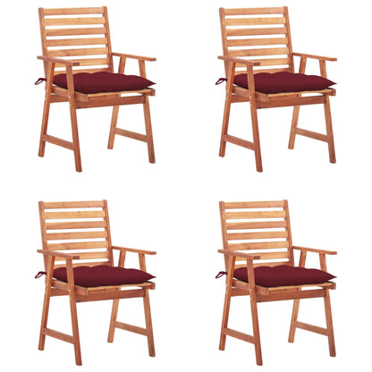 Tuinstoelen Met Kussens Massief Acaciahout 4