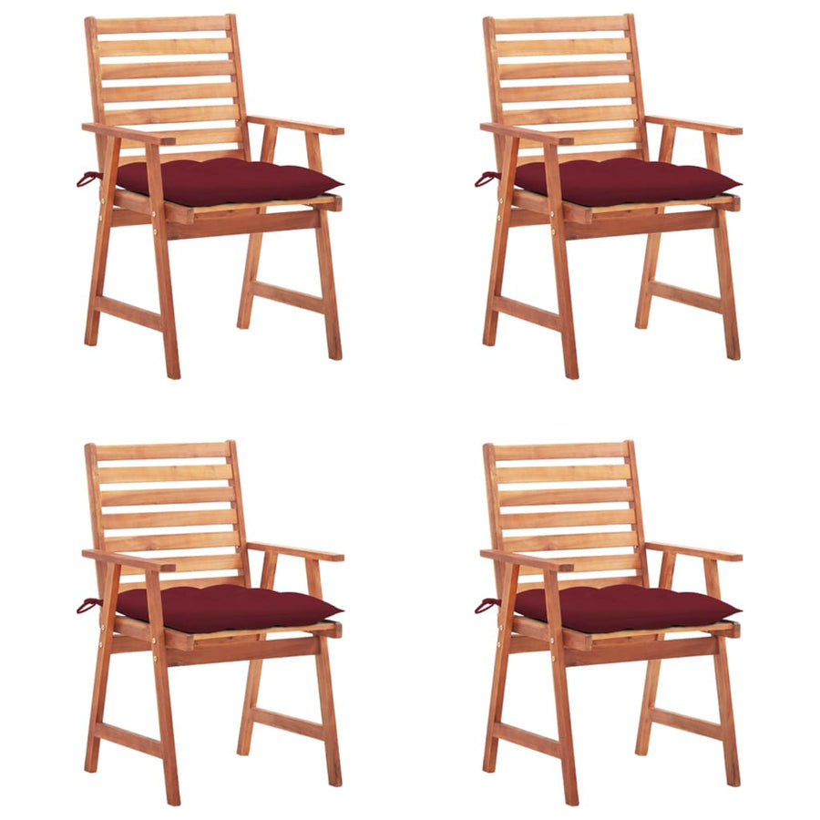 Tuinstoelen Met Kussens Massief Acaciahout 4