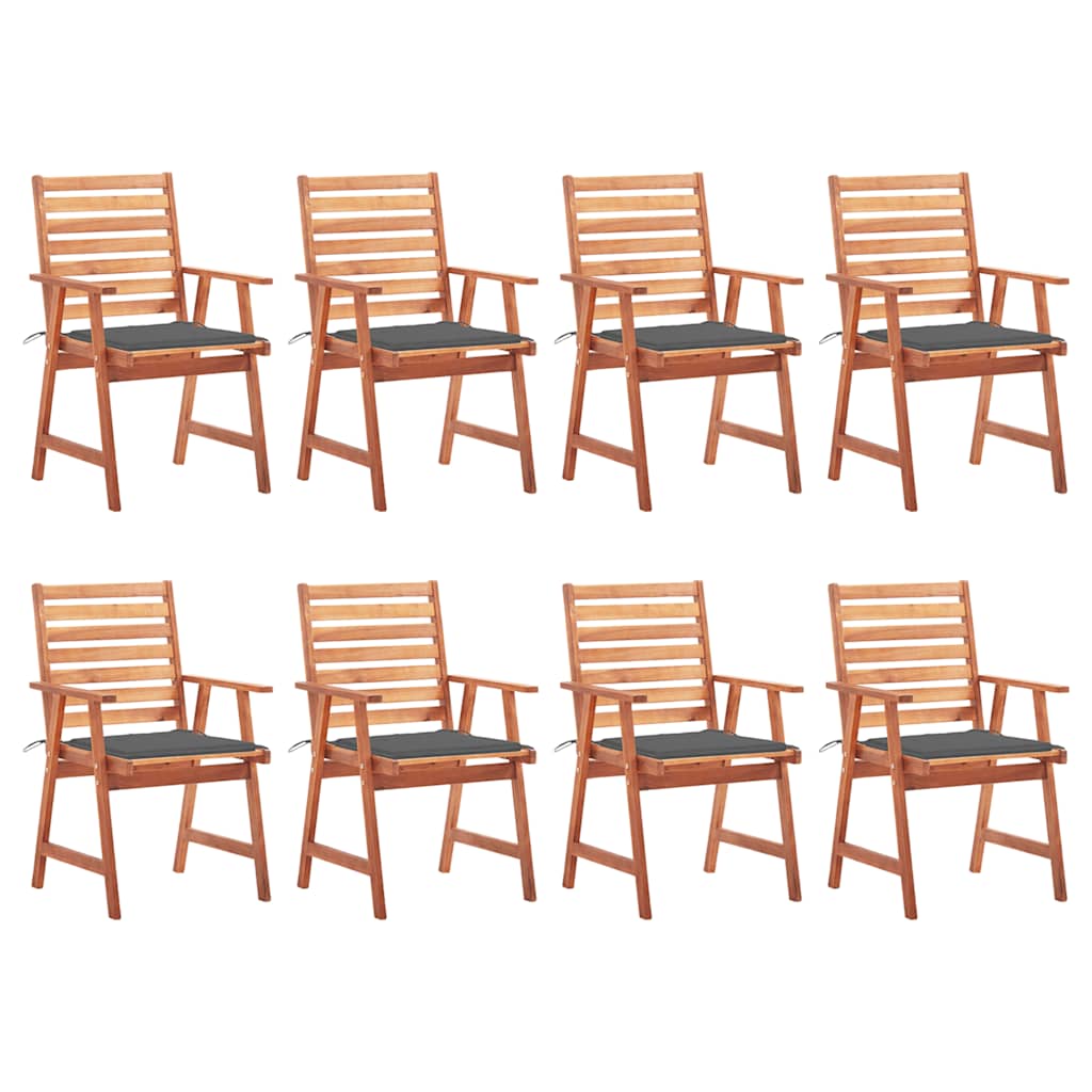 Tuinstoelen Met Kussens Massief Acaciahout 8