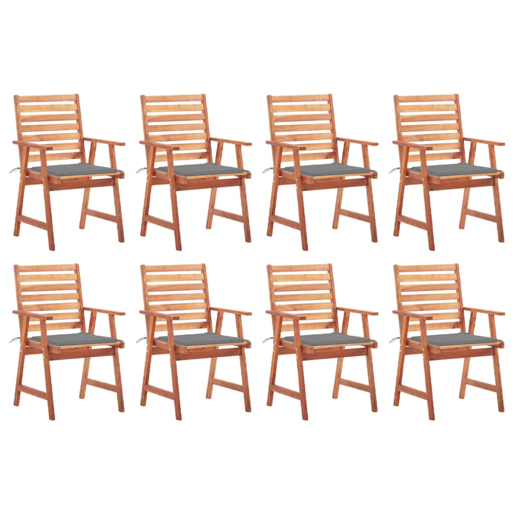 Tuinstoelen Met Kussens Massief Acaciahout 8