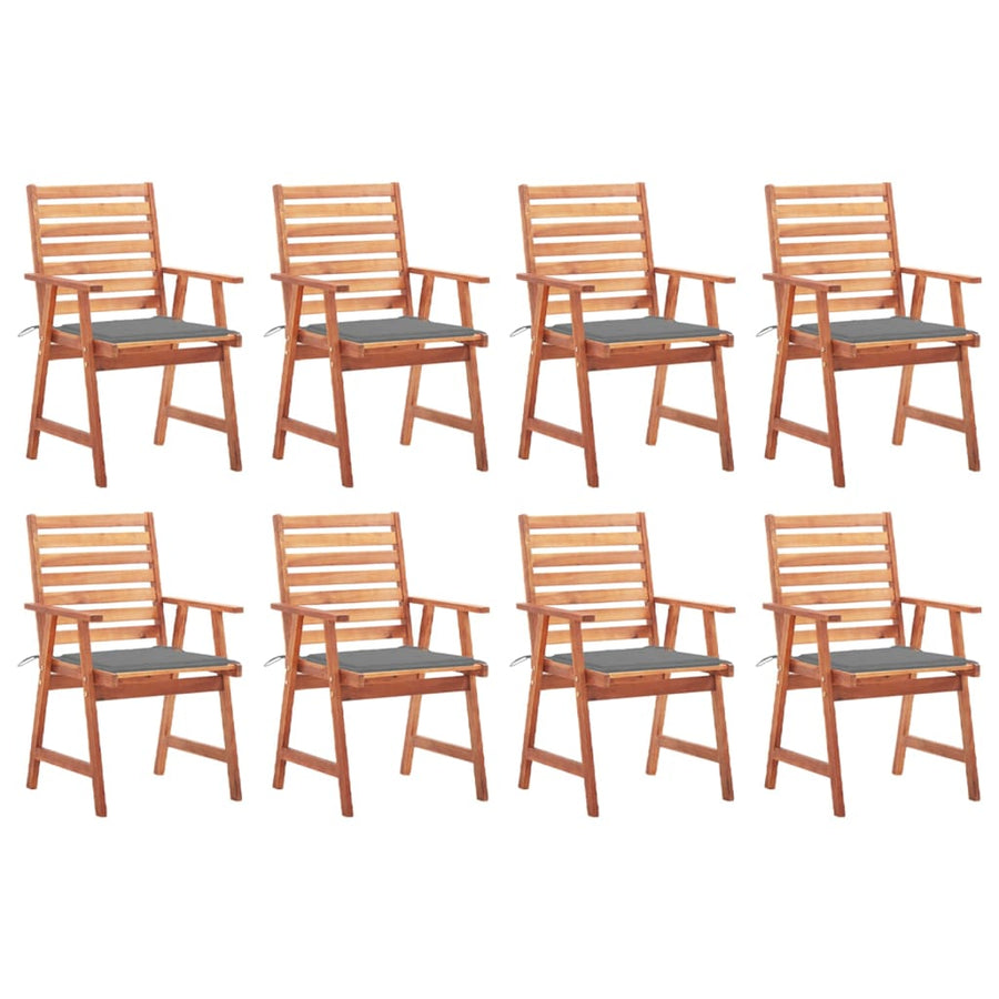 Tuinstoelen Met Kussens Massief Acaciahout 8