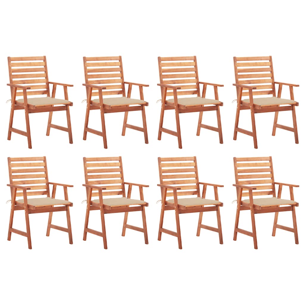 Tuinstoelen Met Kussens Massief Acaciahout 8