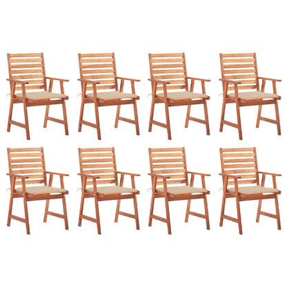 Tuinstoelen Met Kussens Massief Acaciahout 8