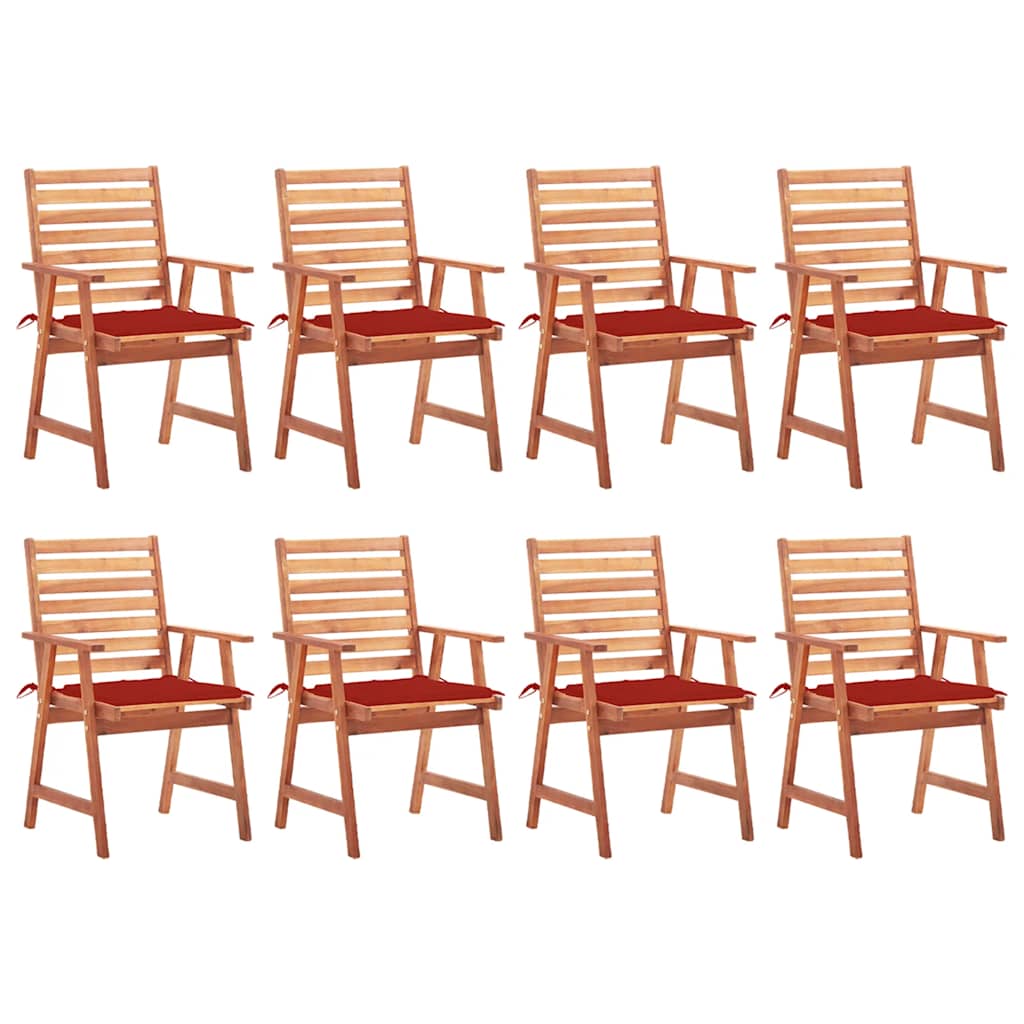 Tuinstoelen Met Kussens Massief Acaciahout 8