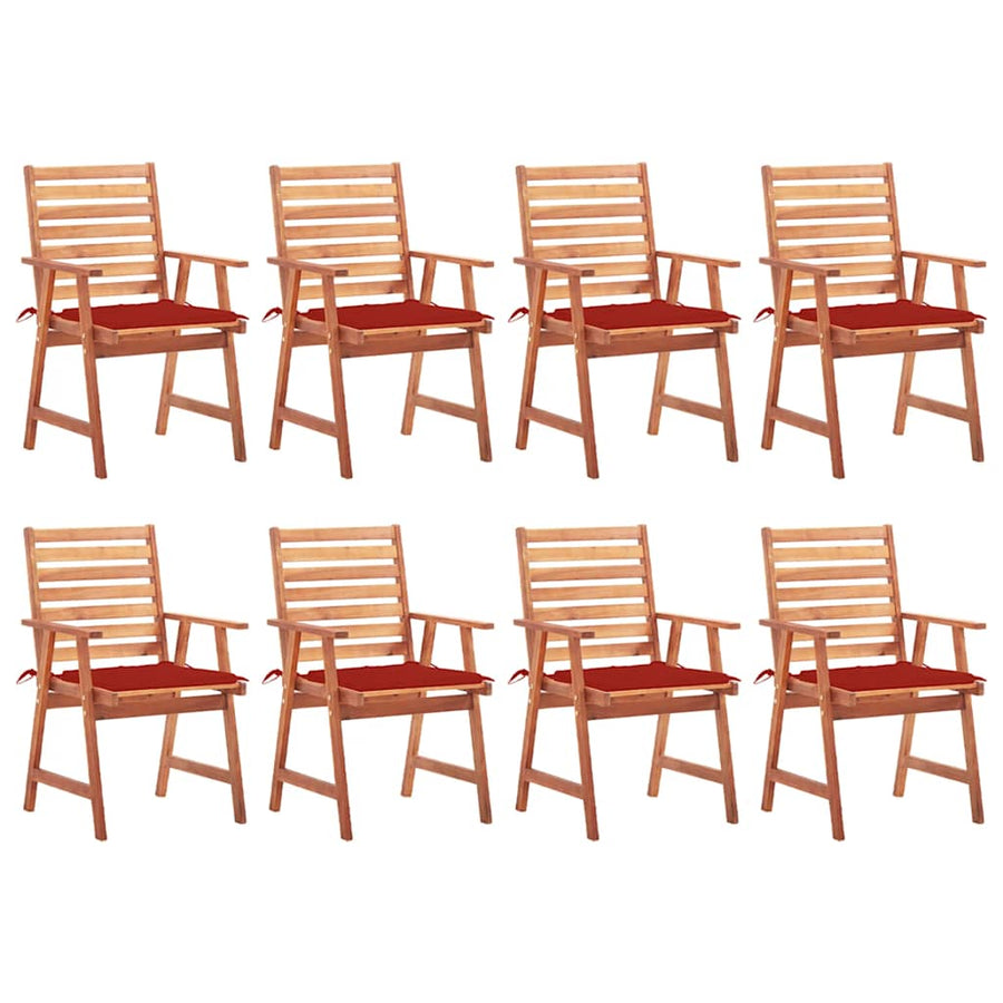 Tuinstoelen Met Kussens Massief Acaciahout 8