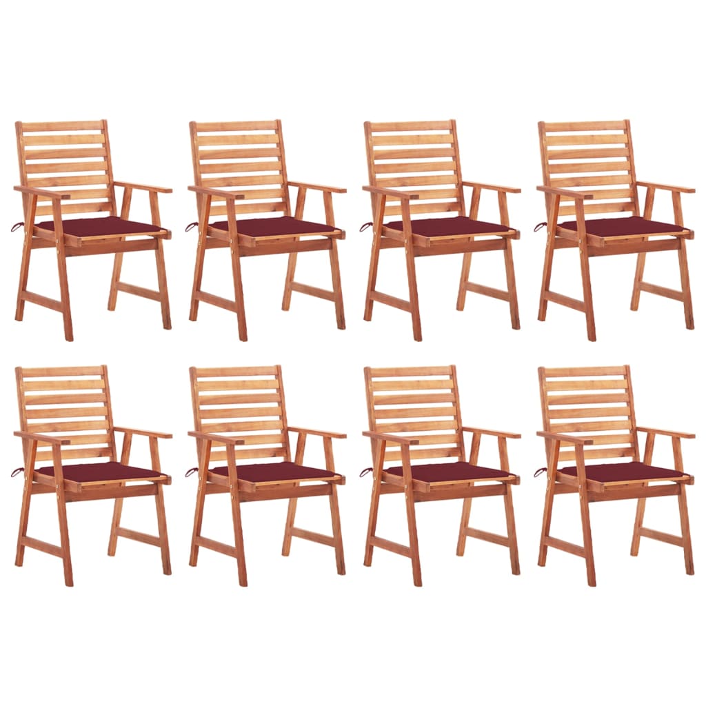 Tuinstoelen Met Kussens Massief Acaciahout 8