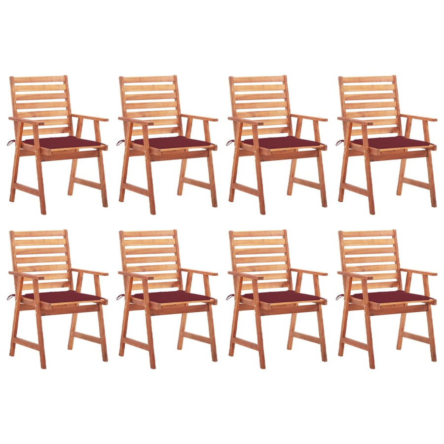 Tuinstoelen Met Kussens Massief Acaciahout 8
