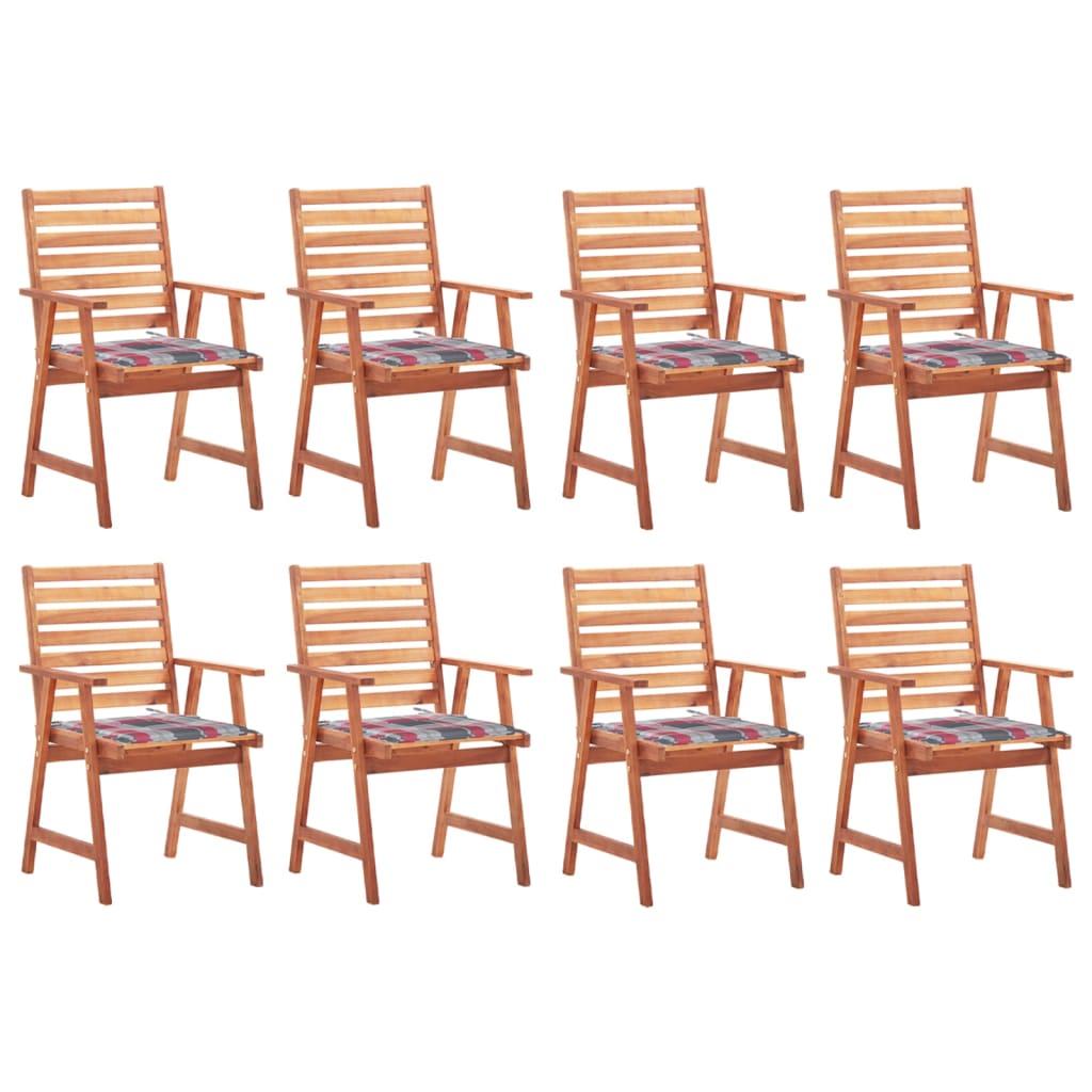 Tuinstoelen Met Kussens Massief Acaciahout 8