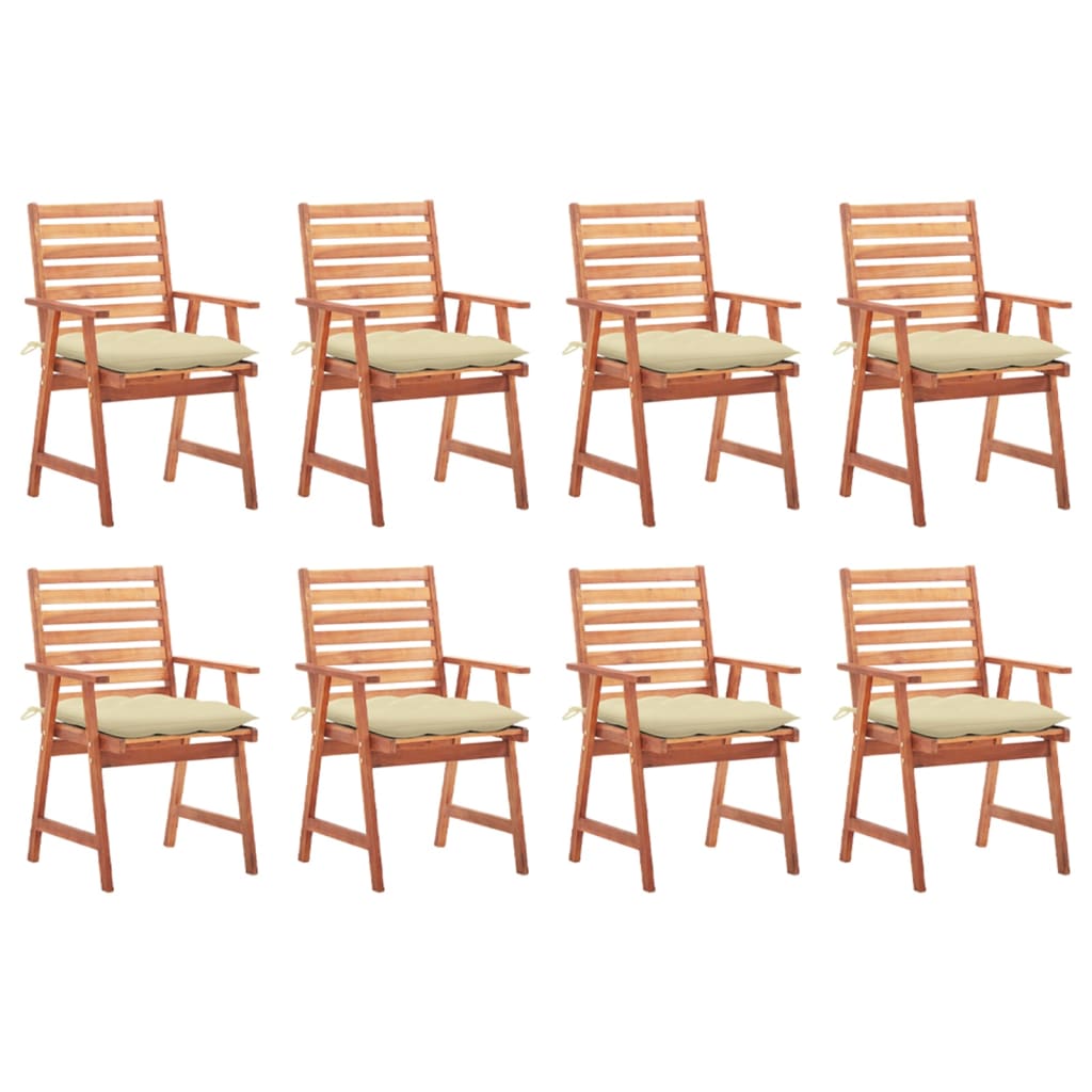 Tuinstoelen Met Kussens Massief Acaciahout 8