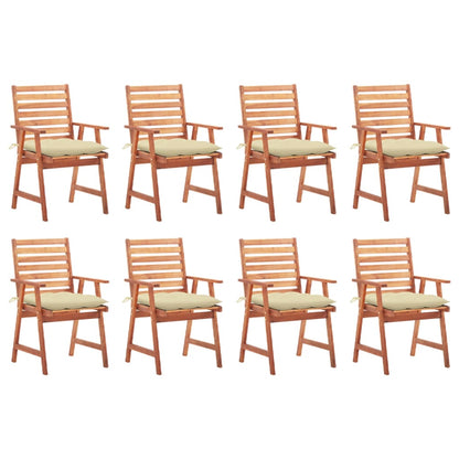 Tuinstoelen Met Kussens Massief Acaciahout 8