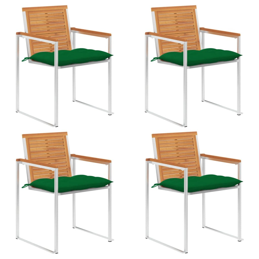 Tuinstoelen Met Kussens Massief Acaciahout 4