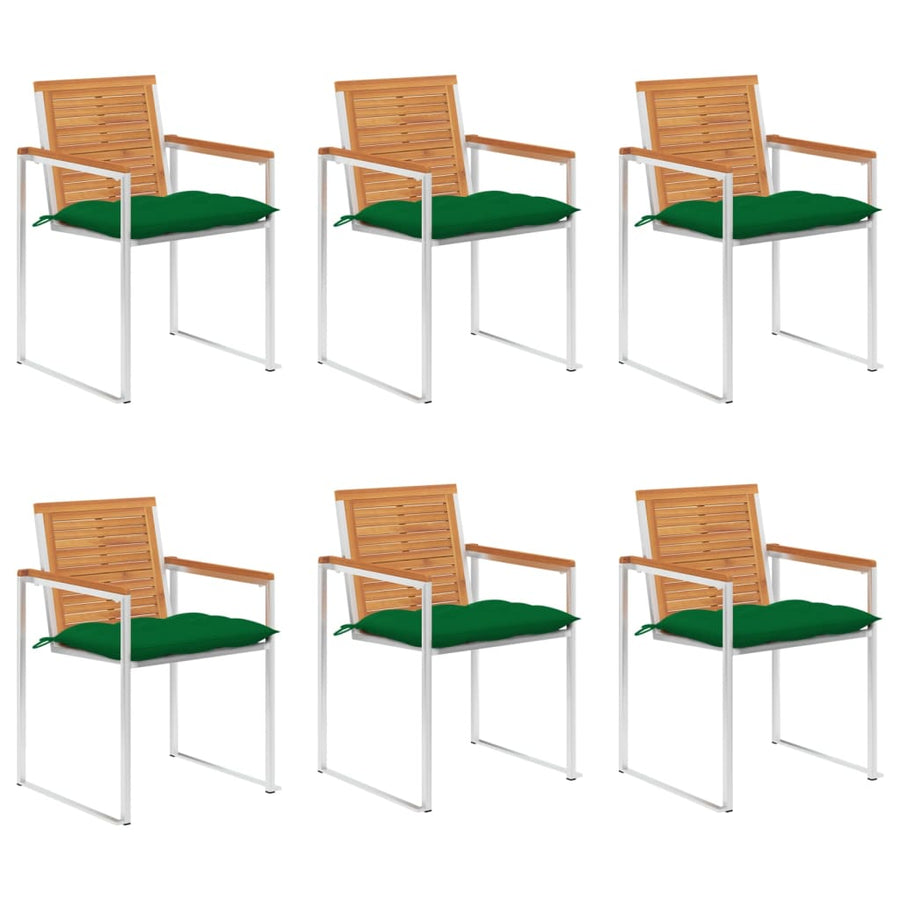 Tuinstoelen Met Kussens Massief Acaciahout 6