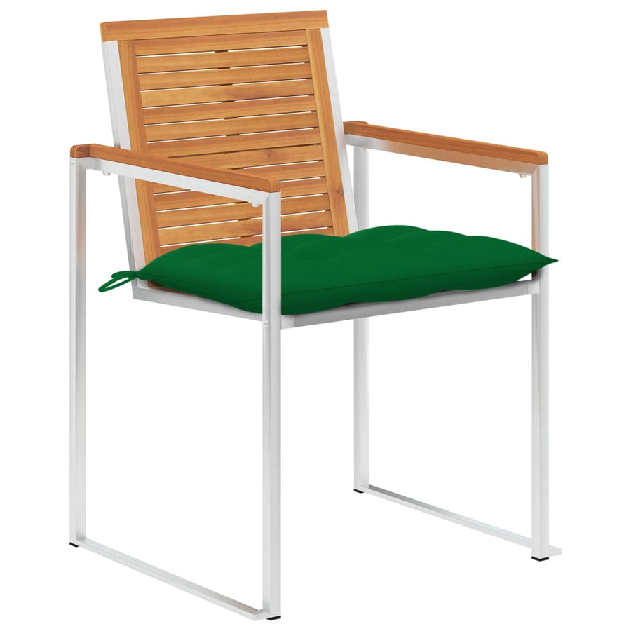 Tuinstoelen Met Kussens Massief Acaciahout 6