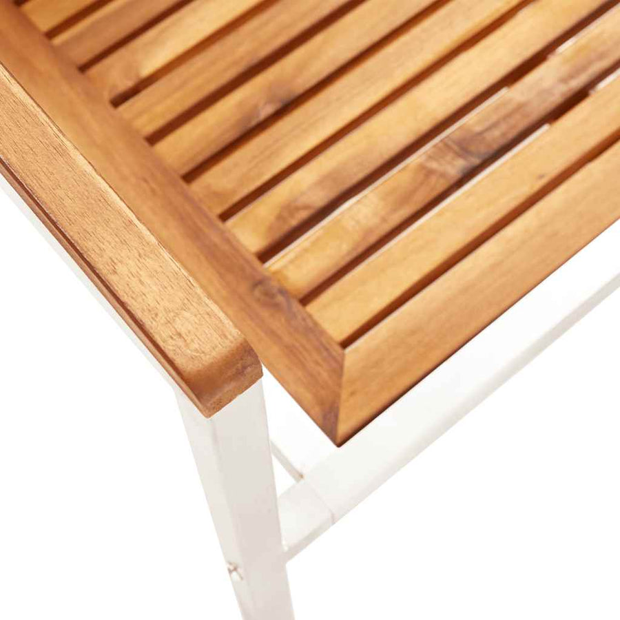 Tuinstoelen 8 St Met Kussens Massief Acaciahout Rood