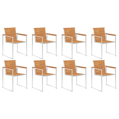 Tuinstoelen Met Kussens Massief Acaciahout 8